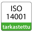 Soveltuu ISO 14001:2015 mukaiseen hallintajärjestelmään