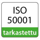 Soveltuu ISO 50001:2018 mukaiseen hallintajärjestelmään